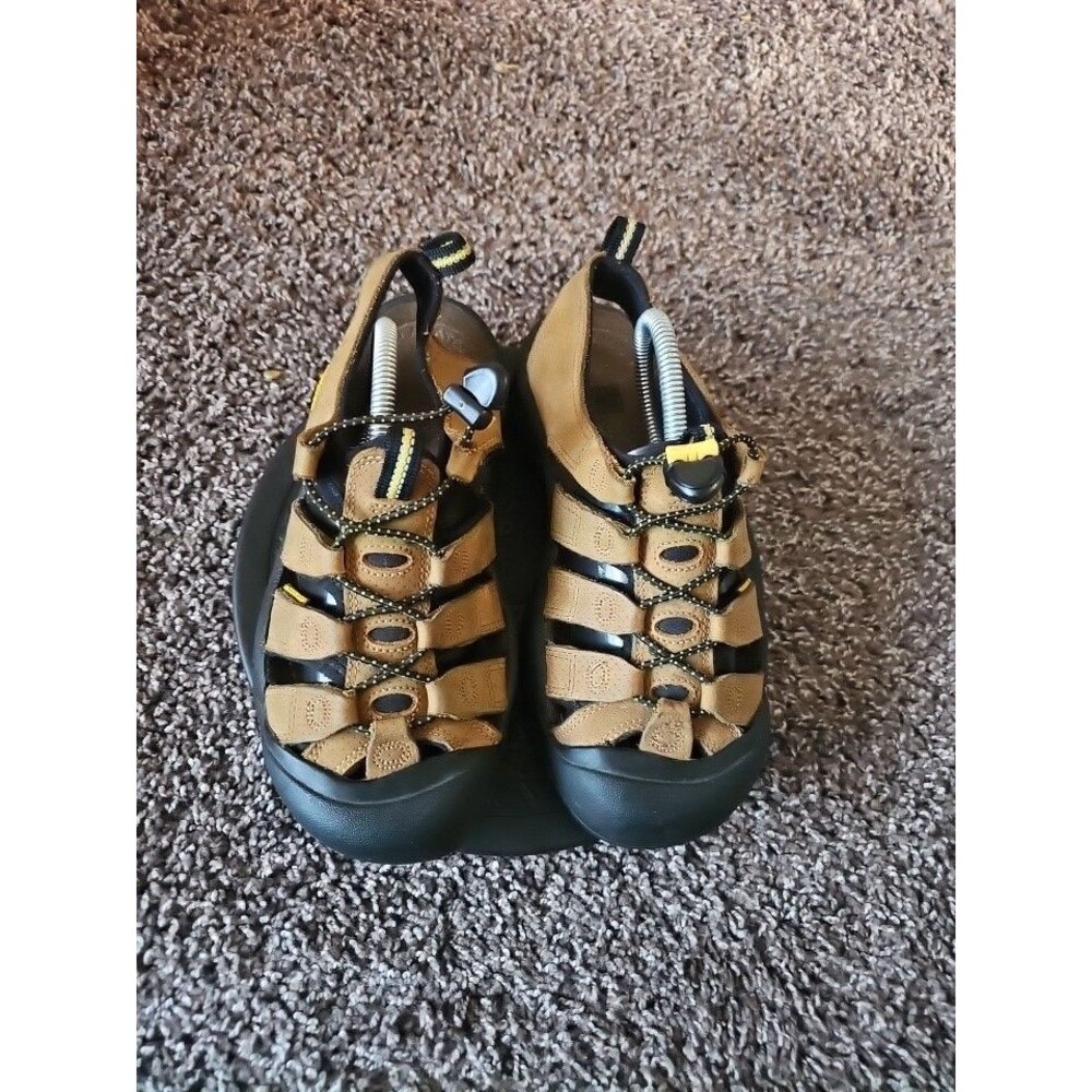 Keen Brown Leather Closed Toe Hiking Sport Sandals XT 0606 Women’s Sz 7.5